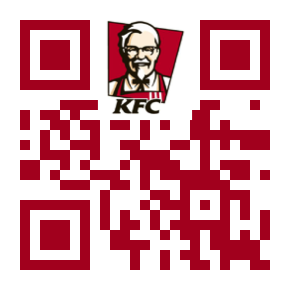 QR Code mit KFC Logo