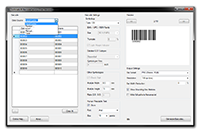 Screenshot Barcode Stapelgenerator Windows
