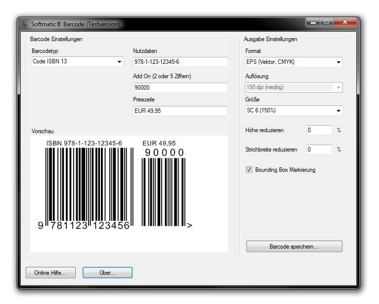 Fontgrapher for windows by barcode