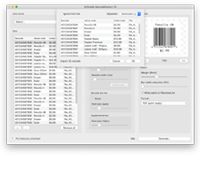 Screenshot Barcode Stapelgenerator Mac