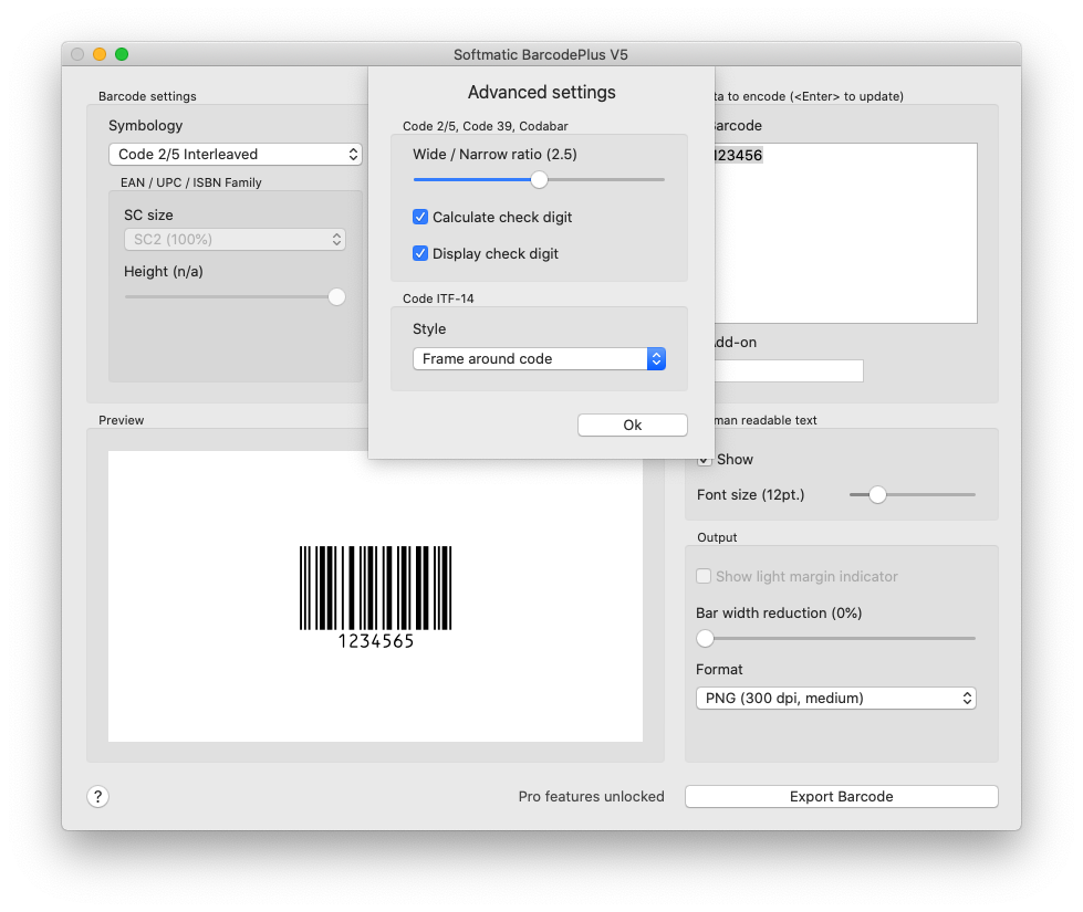 Mac Barcode Generator Check Digit Calculation